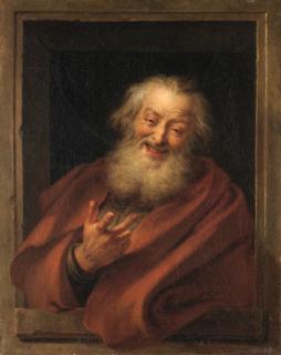 Charles Coypel - The Cheerful Democritus; and The Sorrowful Heraclitus
