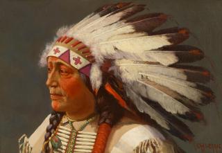 Charles Craig - Ute Indian Chief