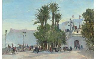 Charles Cundall, R.A. - Monte Carlo