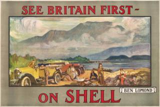 Charles D. Fouqueray - See Britain First - On Shell, Ben Lomond