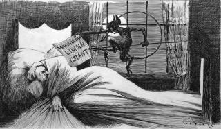 Charles Dana Gibson - Has Grover Got It? – The Second Term Nightmare