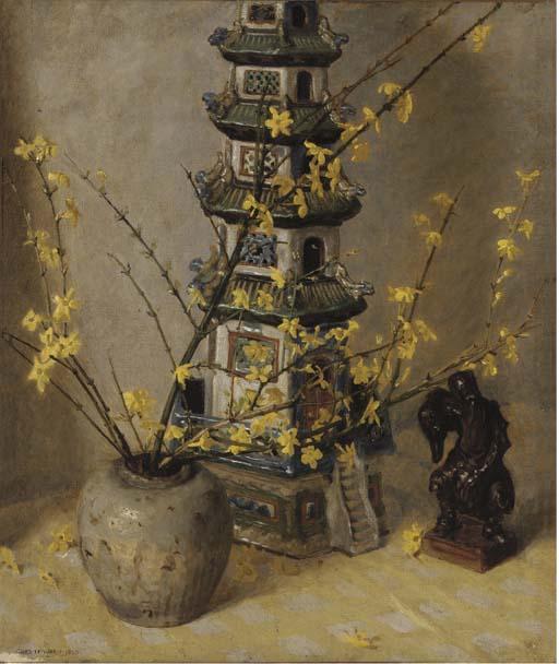 Charles Daniel Ward, R.O.I. - The pagoda
