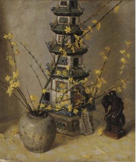 Charles Daniel Ward, R.O.I. - The pagoda