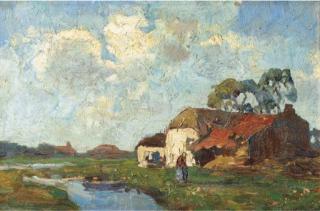 Charles Dankmeijer - A polder landscape