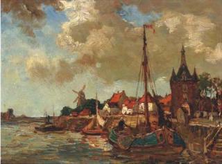 Charles Dankmeijer - The Lekpoort, Vianen
