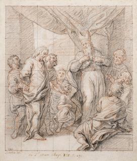 Charles De La Fosse - Le Christ Chez Caïphe