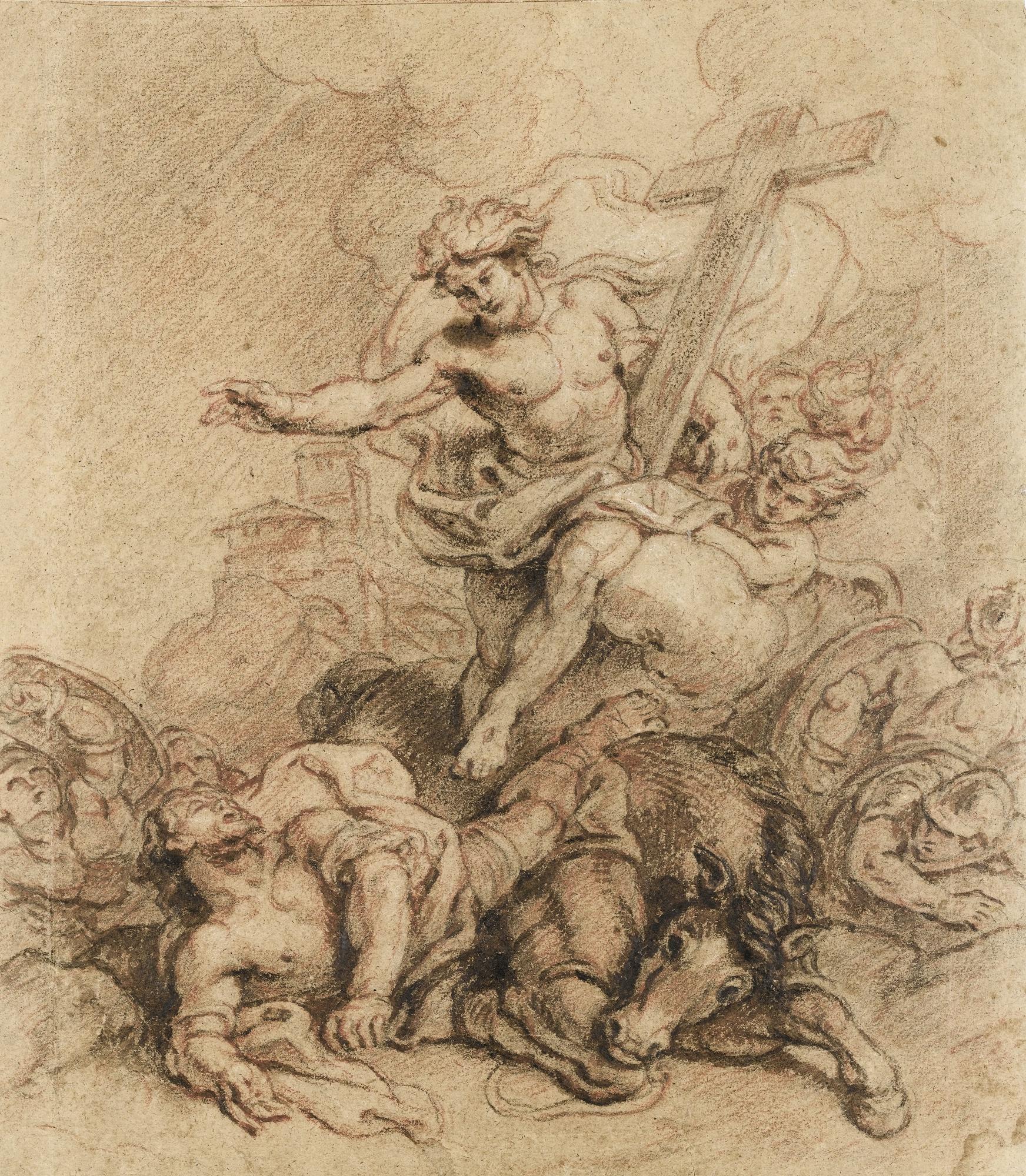 Charles De La Fosse - Saint Paul On The Road To Damascus