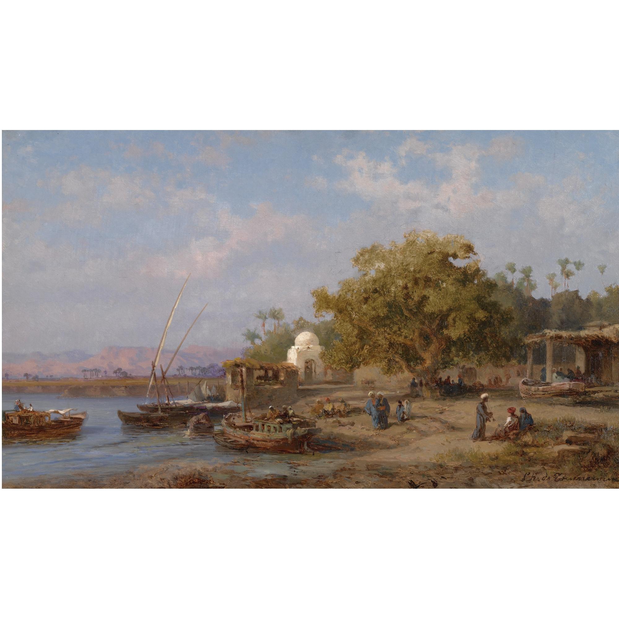 Charles De Tournemine - French les Bords Du Nil