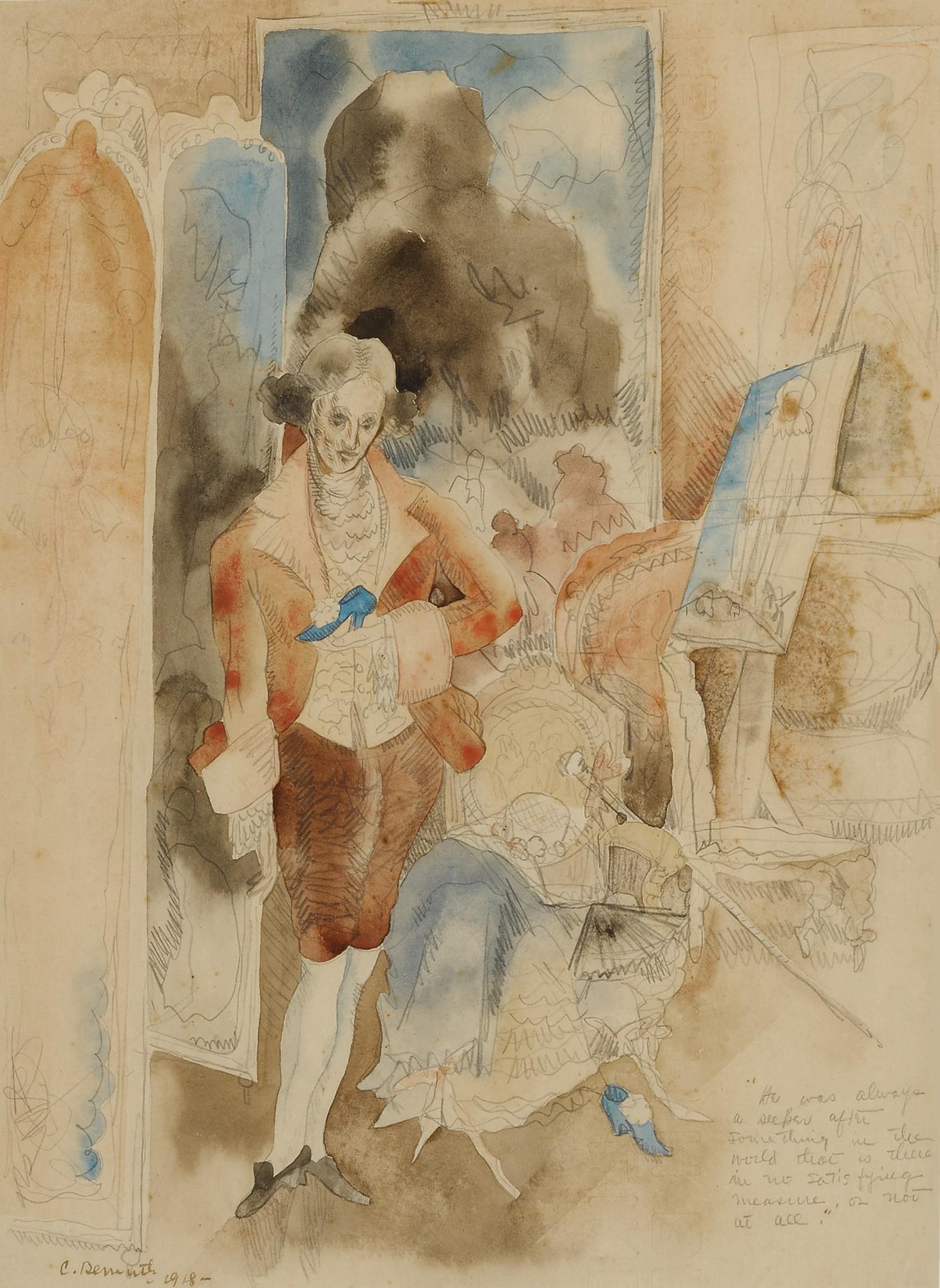 Charles Demuth - A Prince Of Court Painters (No. 1)