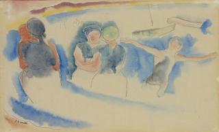 Charles Demuth - Bathing Beach