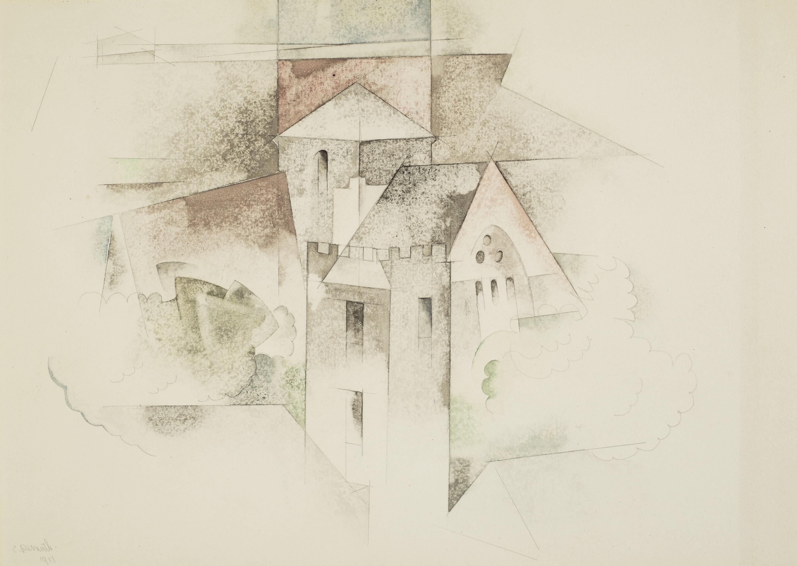 Charles Demuth - Buildings, Bermuda