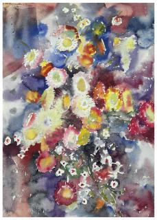 Charles Demuth - Flowers: A Double-Sided Work