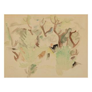 Charles Demuth - House And Tree Forms