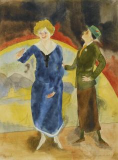 Charles Demuth - In Vaudeville: Comediennes (Vaudeville Comediennes)