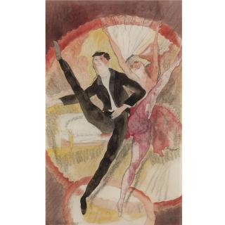 Charles Demuth - In Vaudeville, Two Dancers