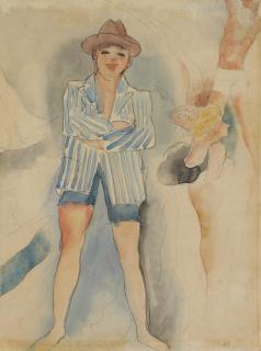 Charles Demuth - Man in Blazer