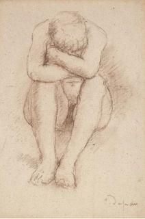 Charles Despiau - Seated nude