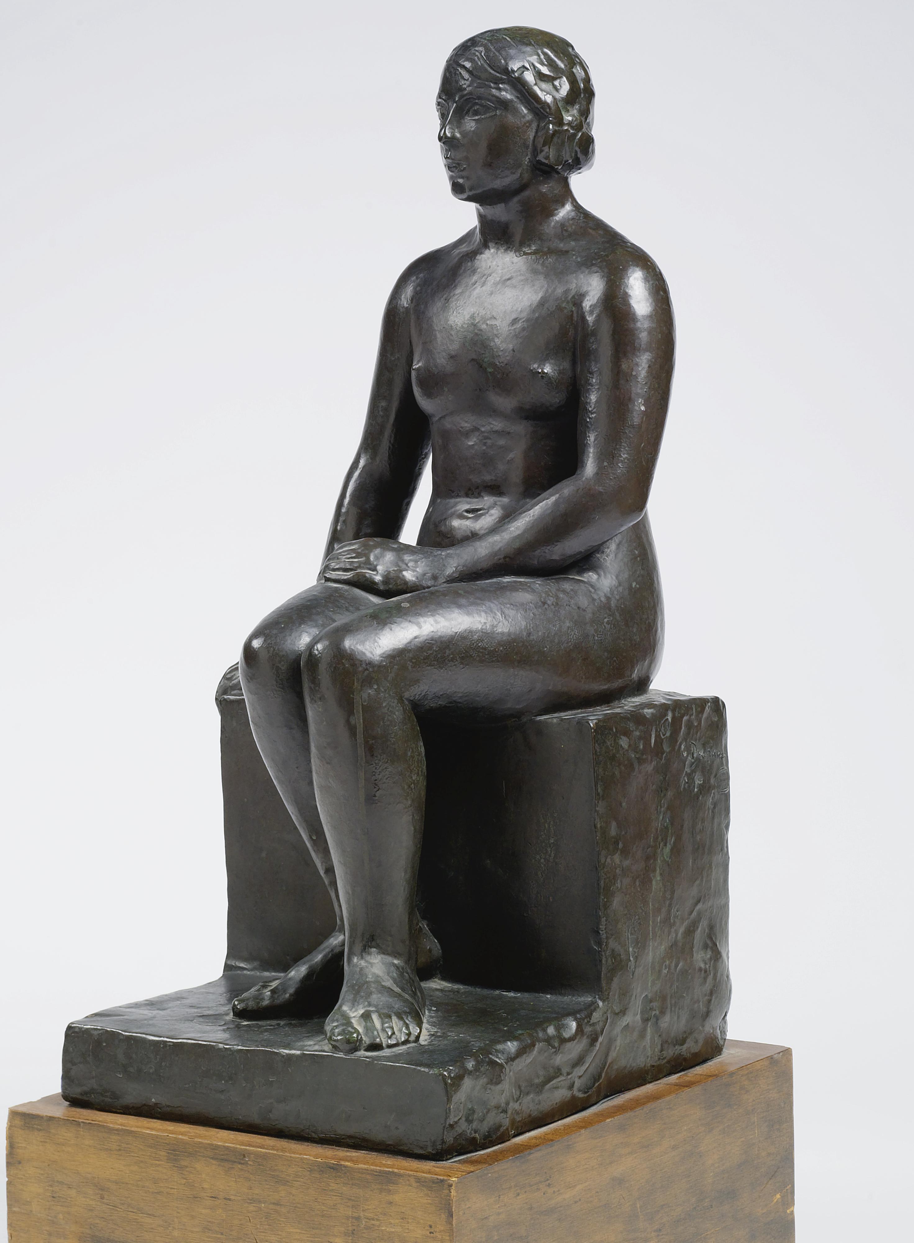 Charles Despiau - Seated Woman