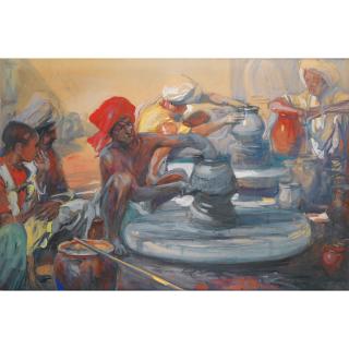 Charles-Dominique Fouqueray - Potiers À Ceylan