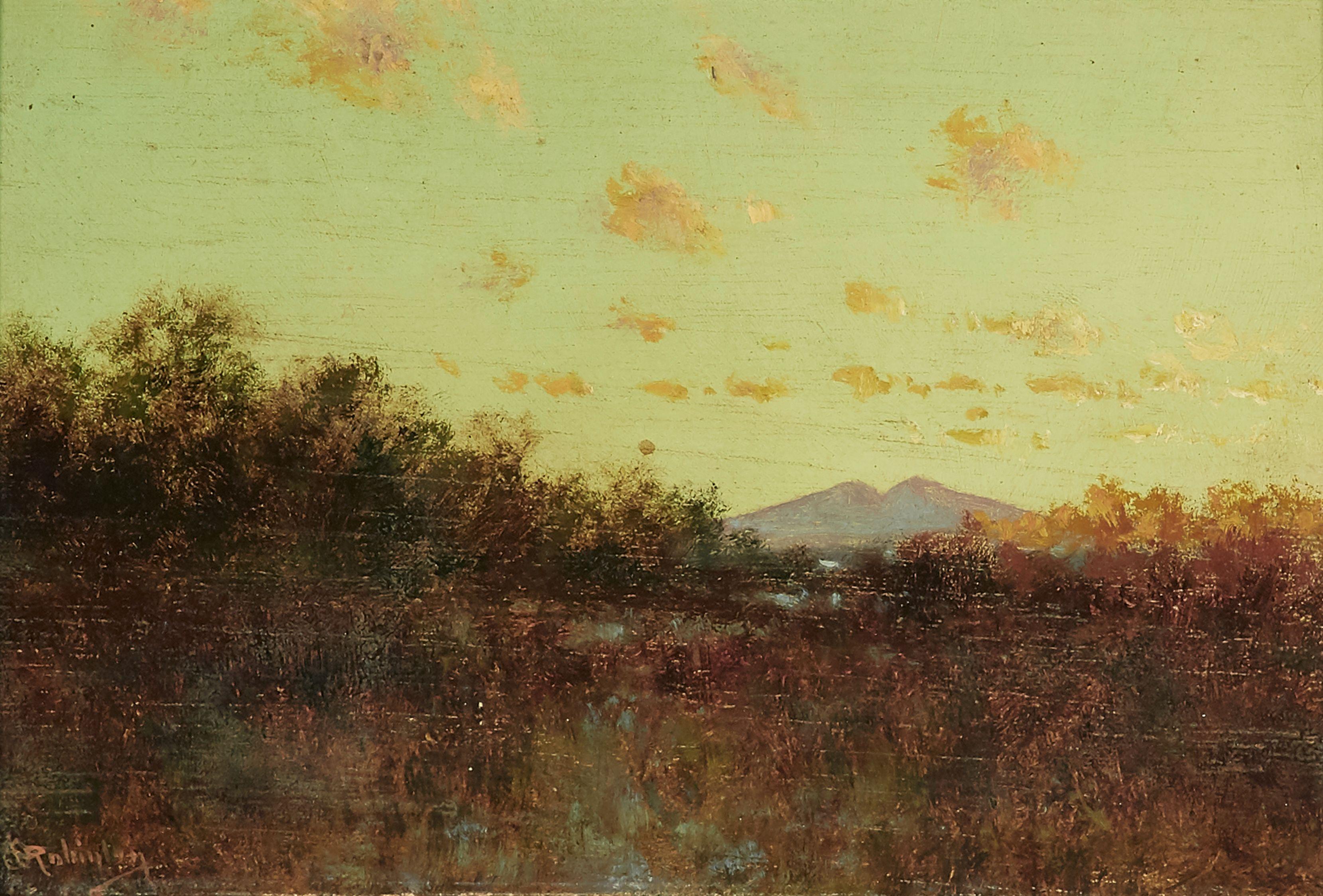 Charles Dormon Robinson - A View of Mt. Diablo
