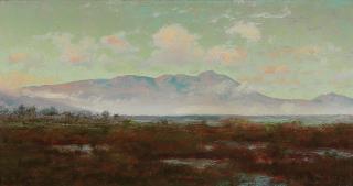 Charles Dormon Robinson - A View of Mt. Tamalpais