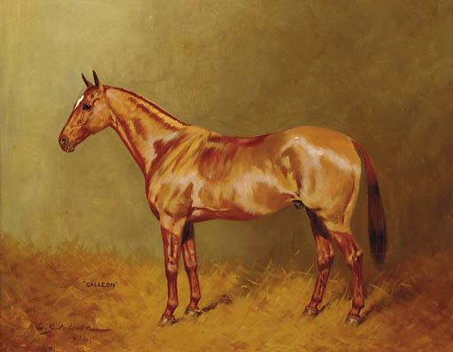 Charles E. Gatehouse - Galleon, A Light Bay Hunter