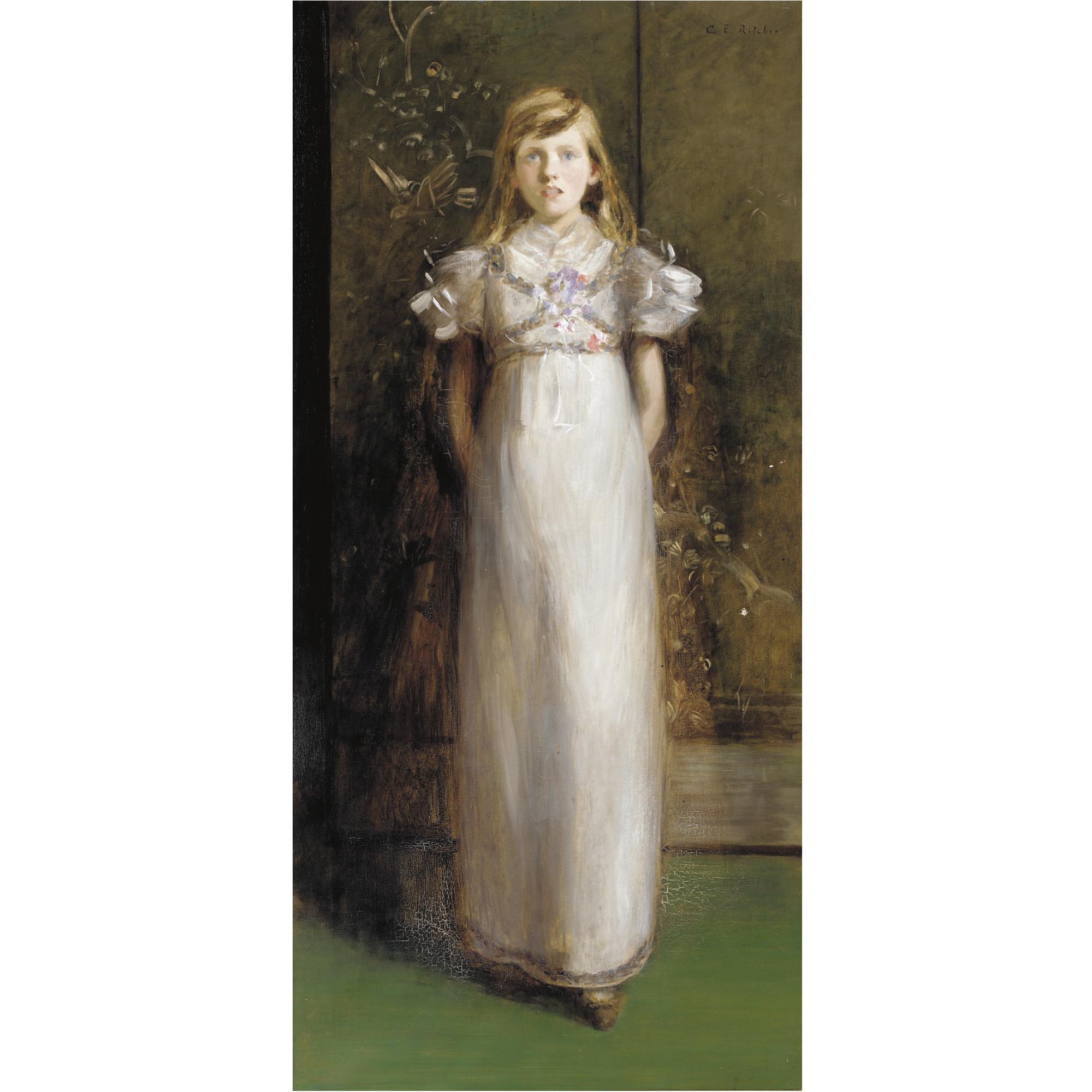 Charles E. Ritchie - Portrait Of A Girl