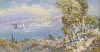 Charles Edmund Rowbotham - Idle Gossip Beside An Italian Lake (Illustrated); And Figures On The Italian Coast