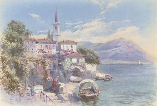 Charles Edmund Rowbotham - Lake of Lugano; And Varenna, Lake of Como (Illustrated)