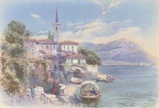 Charles Edmund Rowbotham - Lake of Lugano; And Varenna, Lake of Como (Illustrated)