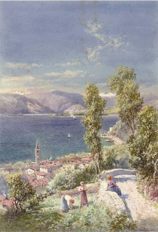 Charles Edmund Rowbotham - Laveno, Lago Maggiore
