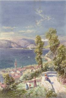 Charles Edmund Rowbotham - Laveno, Lago Maggiore