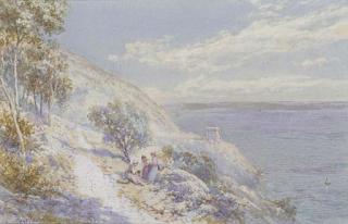 Charles Edmund Rowbotham - On The Coast At Genoa, Near Stephano (Illustrated);  And Near Catanzaro, Calabria