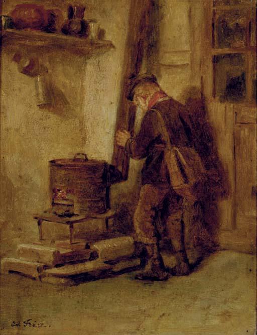 Charles Edouard Frère - Chilly Day