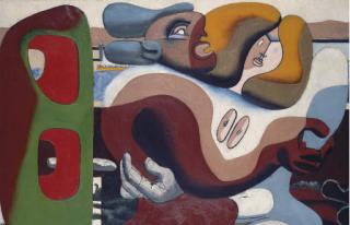 Charles Edouard Jeanneret Le Corbusier - Deux femmes au bord de la mer