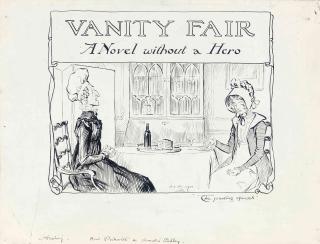 Charles Edward Brock - Six Illustrations For Vanity Fair: A Novel Without A Hero By William Makepeace Thackery (One Illustrated)