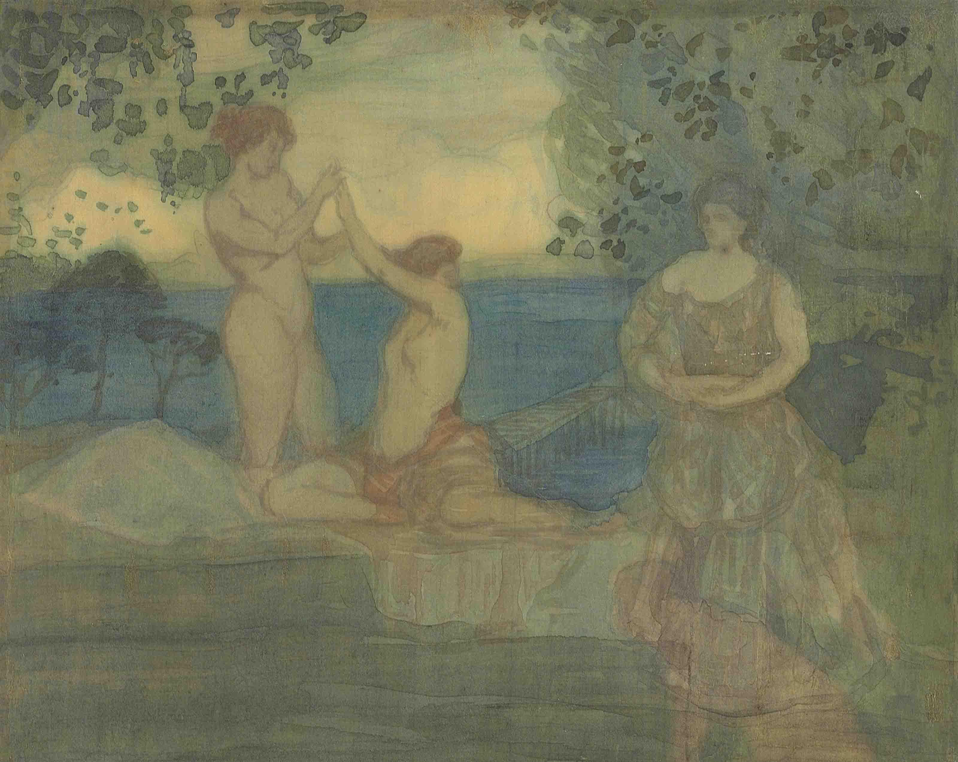 Charles Edward Conder - In the Land of Dreams