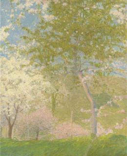 Charles Edward Conder - Orchard on the Seine near Vétheuil