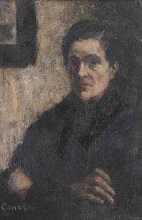 Charles Edward Conder - Portrait of A Woman