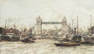 Charles Edward Dixon, R.I. - Tower Bridge