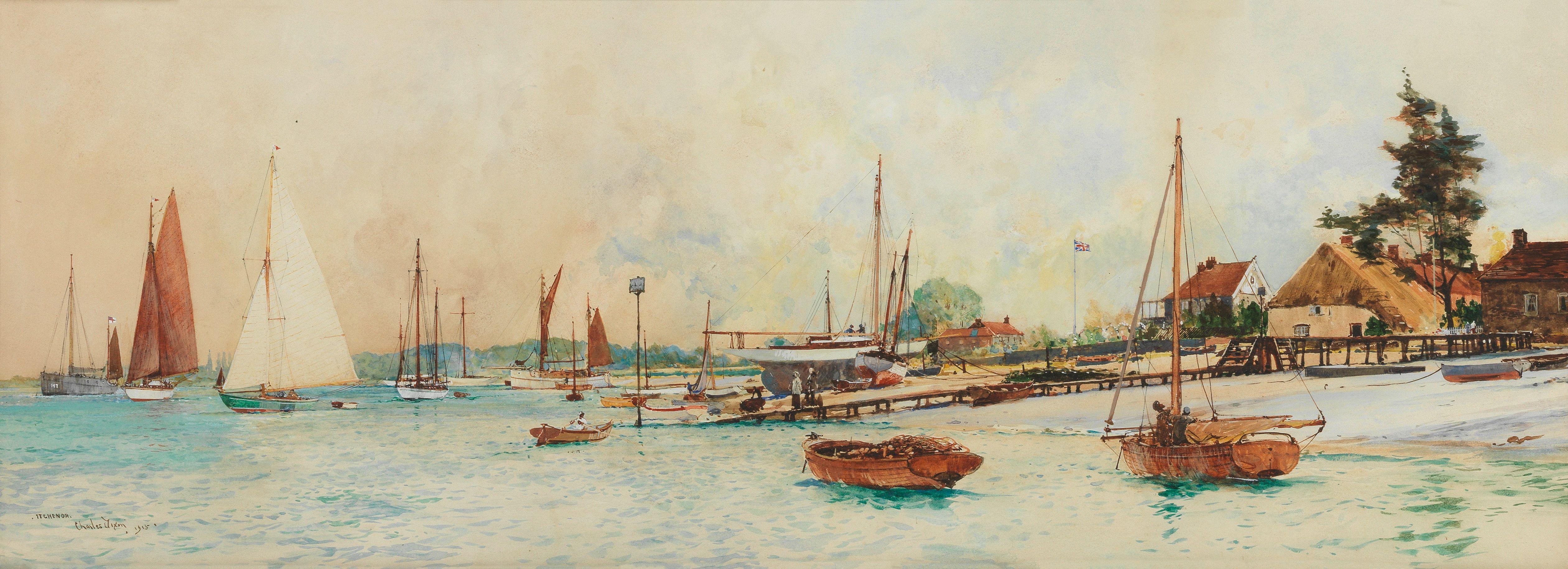 Charles Edward Dixon - Itchenor, Isle of Wight