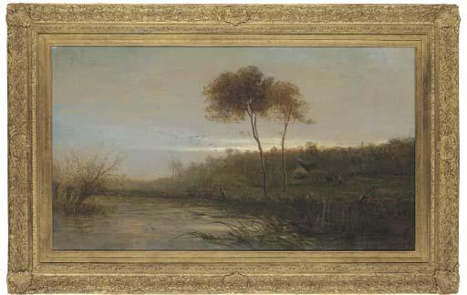 Charles Edward Holloway, R.I. - On the Wandle