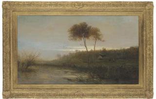 Charles Edward Holloway, R.I. - On the Wandle