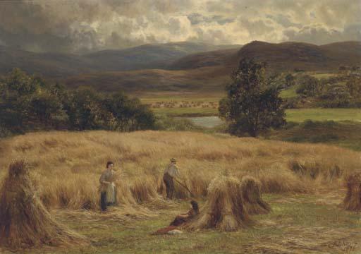 Charles Edward Johnson, R.I., R.O.I. - Harvest Time