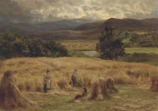 Charles Edward Johnson, R.I., R.O.I. - Harvest Time