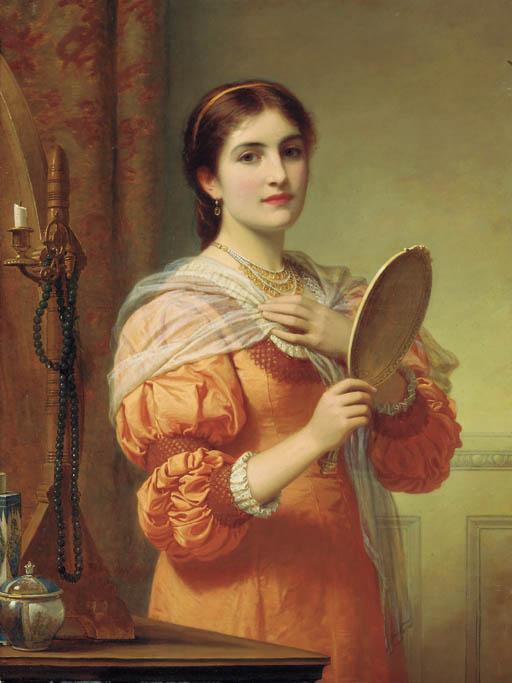 Charles Edward Perugini - A Fair Reflection