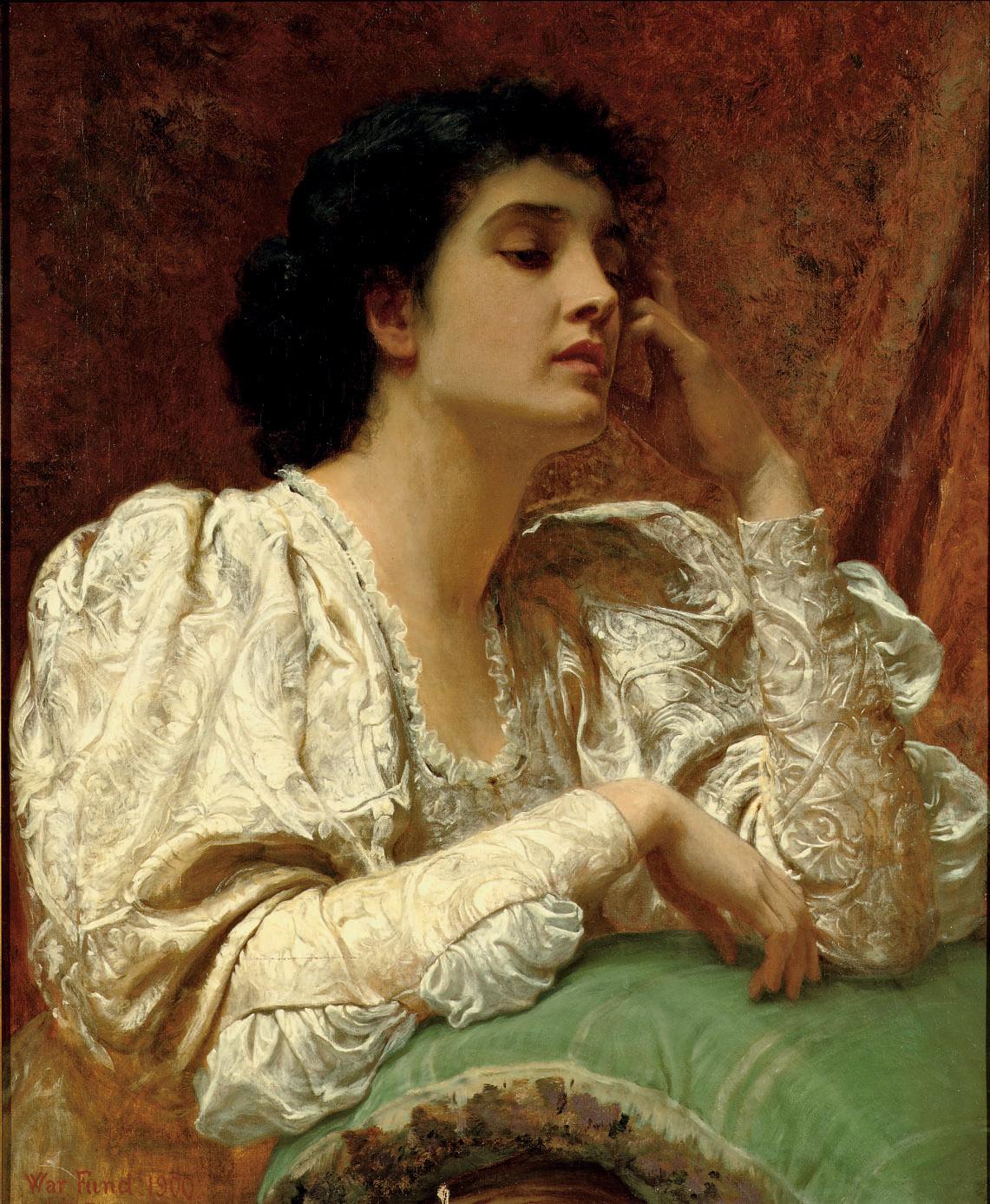 Charles Edward Perugini - \'But, oh, for the touch of a vanished hand, and the sound of a voice that is still!\'