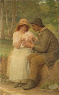 Charles Edward Perugini - Il gioco del filo