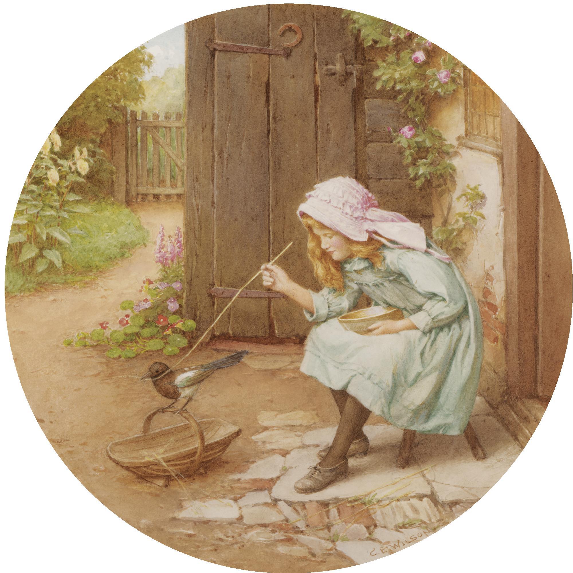 Charles Edward Wilson - Bird Tickling