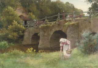 Charles Edward Wilson - Eashing Bridge, near Godalming
